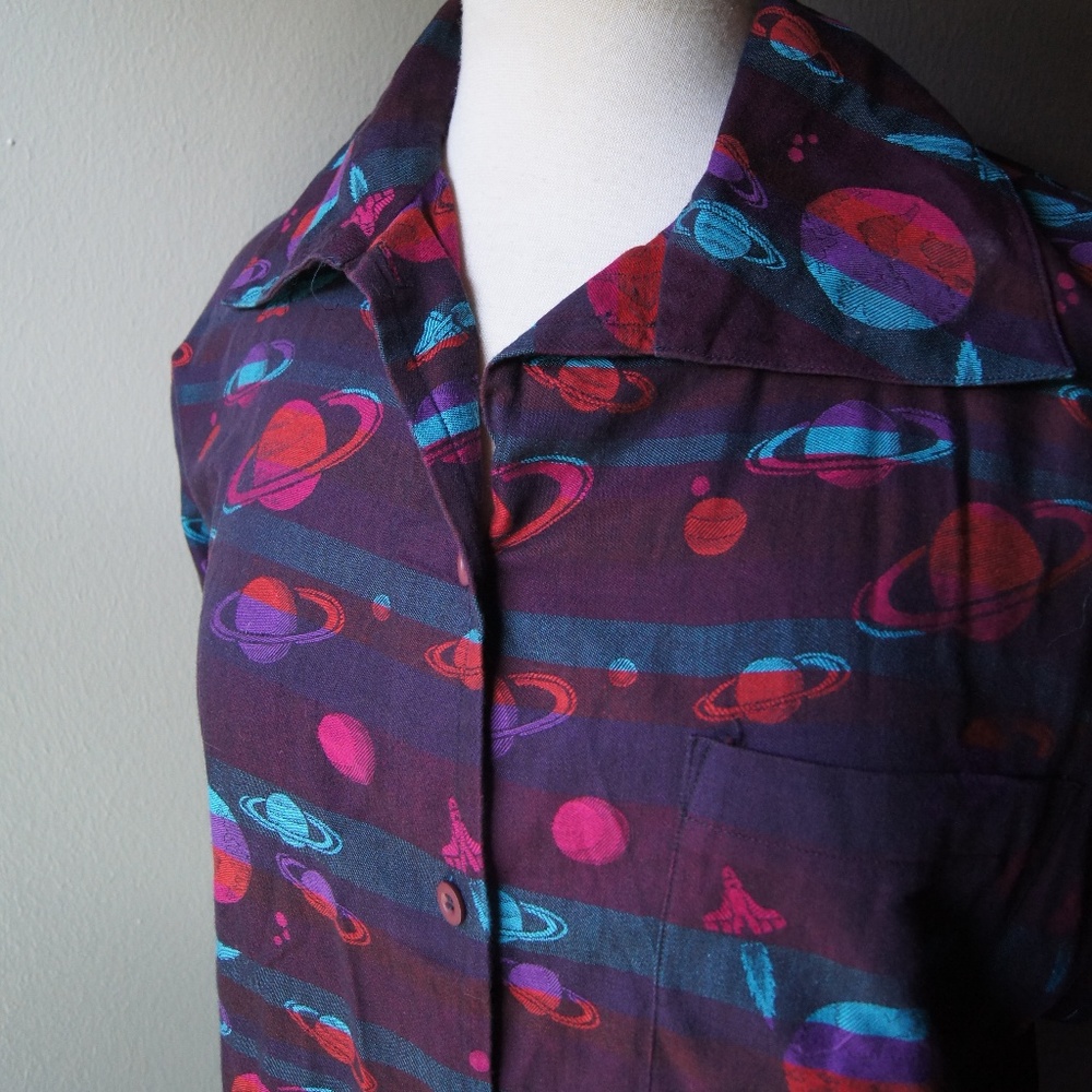 Annie Pinkerton Planets Cotton Top Large